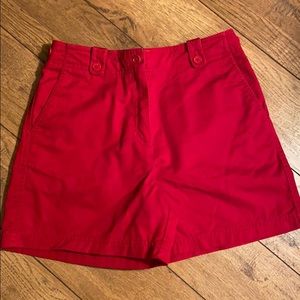 Vintage Ralph Lauren Petite Red Shorts